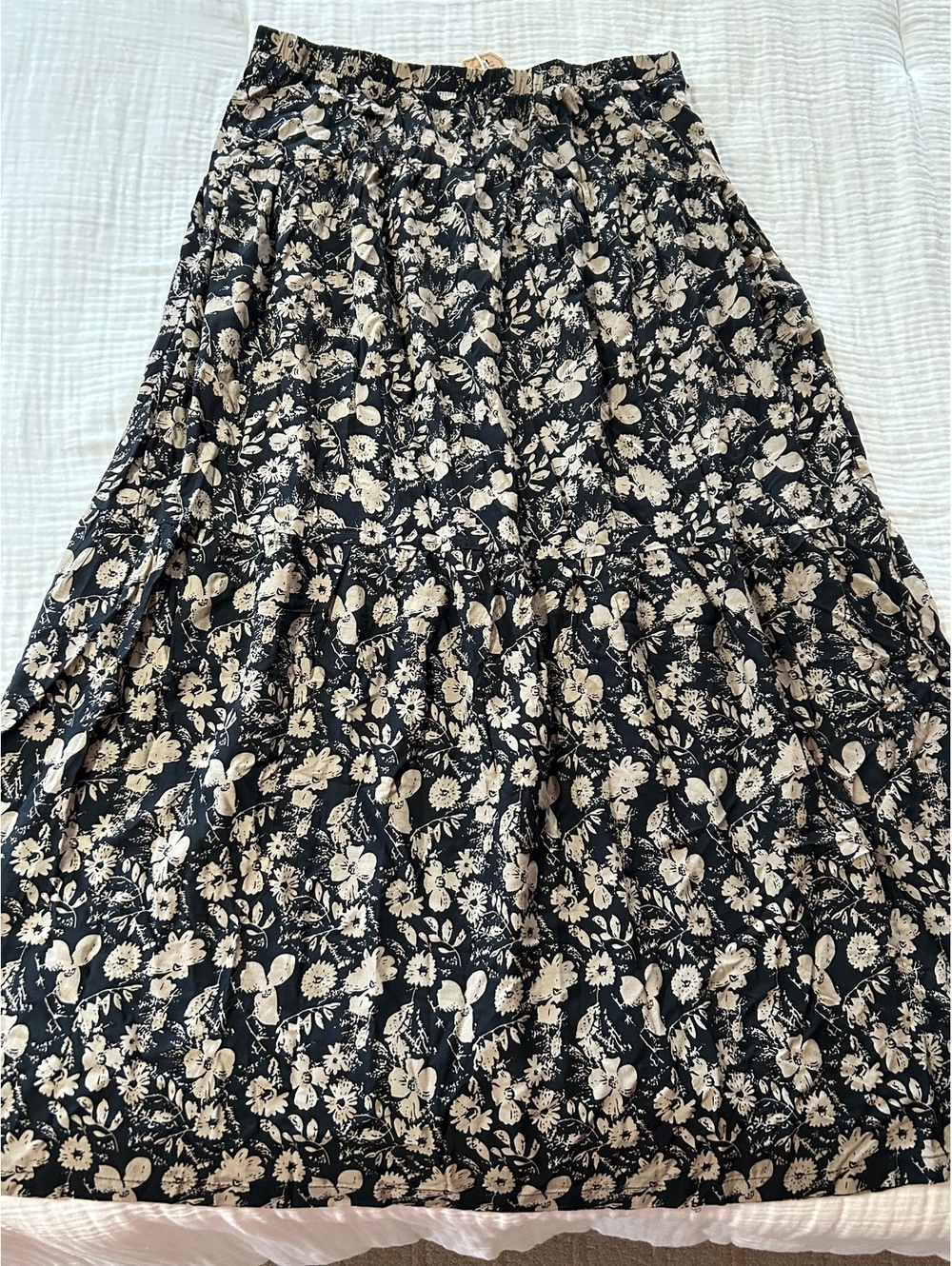 Natural Life Boho Maxi Skirt Floral NWT - Picture 1 of 6
